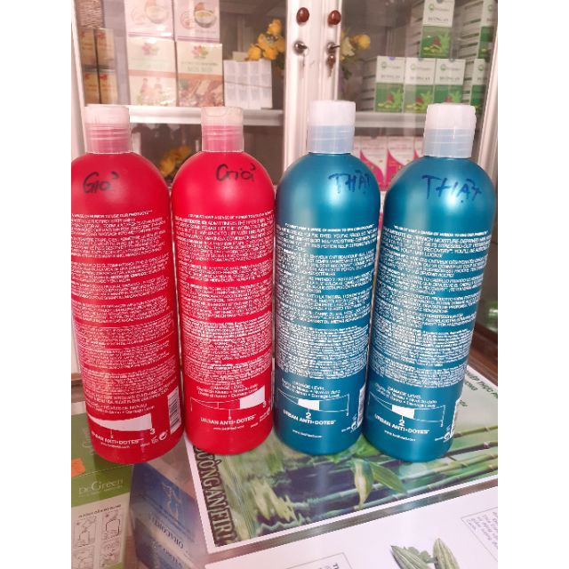 Dầu gội - xả Tigi Xanh