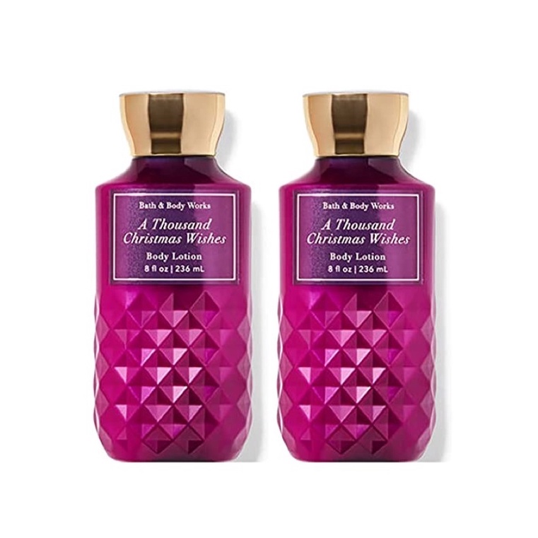 [Auth] Sữa dưỡng thể lưu hương mịn da Bath and body works - A Thousand Christmas wishes 236ml