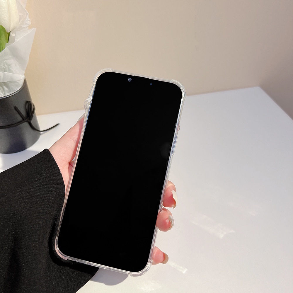 Ốp Điện Thoại Tpu Mềm Tráng Gương Kèm Dây Đeo Cho iPhone 13 13pro 13prm iPhone 11 7Plus 8Plus Xr XS 13 12 Pro Max