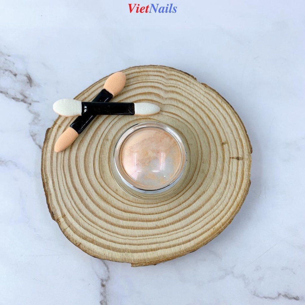 Set 6 Hũ Tráng Gương Ánh Nhũ Trang Trí Nail