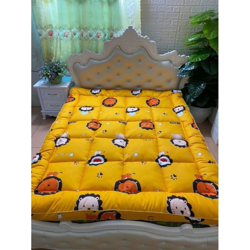 Topper Nệm Trải Sàn Dầy 7-9cm Full 26 Màu Gấp Gọn Khi Không Sử Dụng
