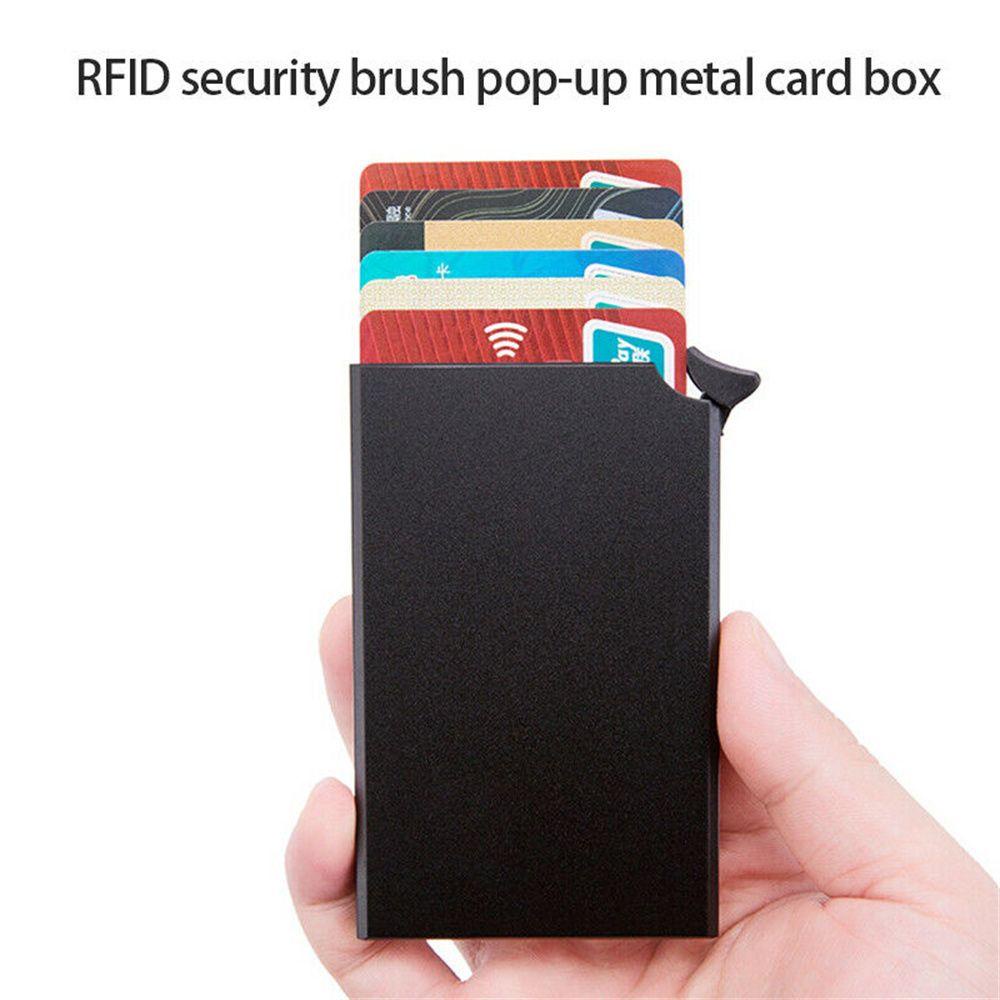 Ví Đựng Thẻ RFID Tự Động Bật Lên Dành Cho Nam Giới