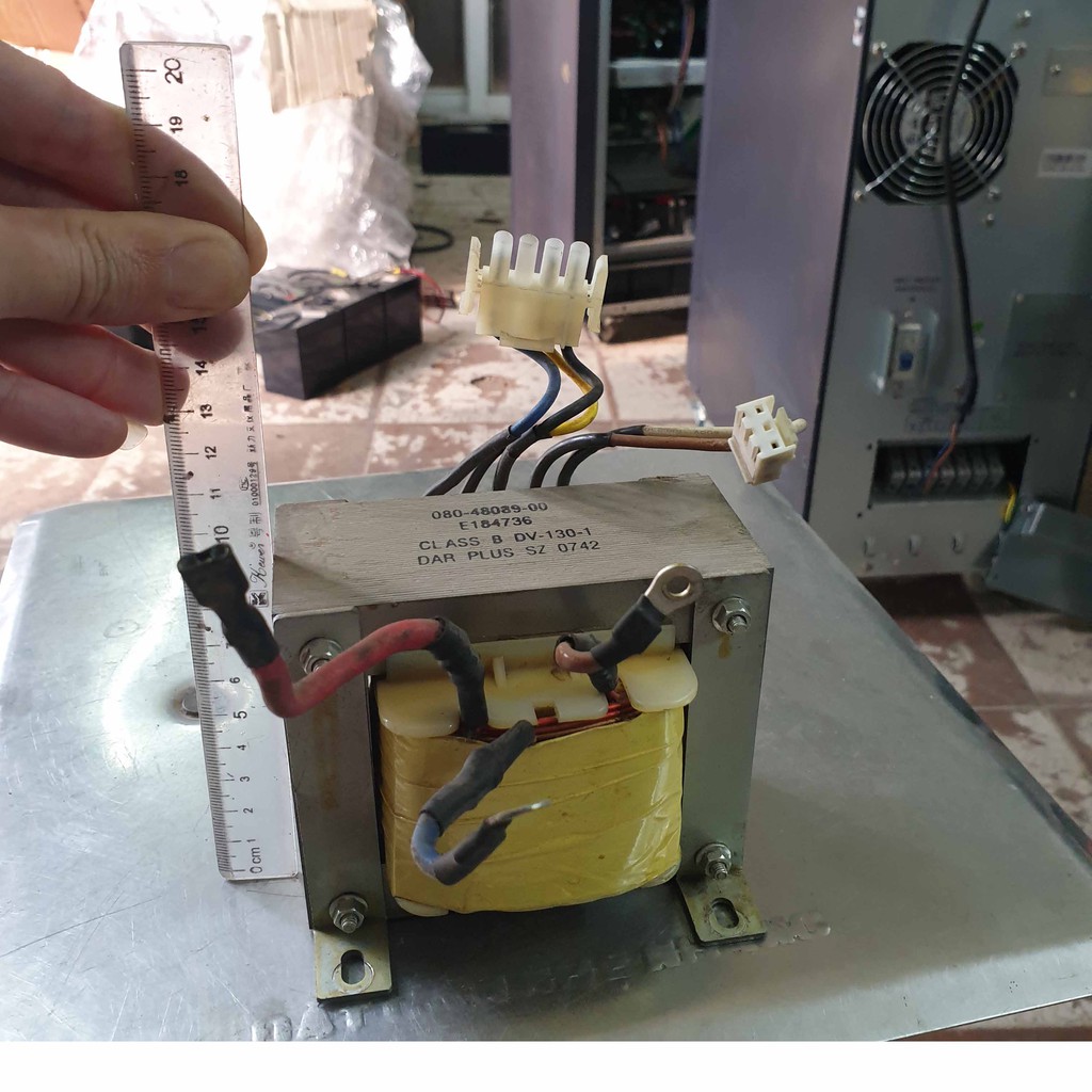 Biến áp tháo máy ups; Biến áp bộ lưu điện 2000va zin nguyên bản