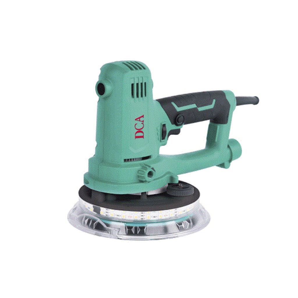 Máy Chà Tường 180mm Có Đèn 750w DCA ASF02-180 - Máy Xoa Nhám Tường - Máy Chà Bột Mịn Tường