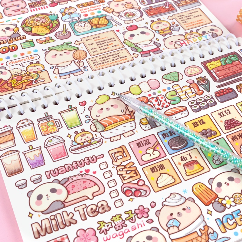 Cuộn băng keo washi hình gấu Nickey xinh xắn dễ thương