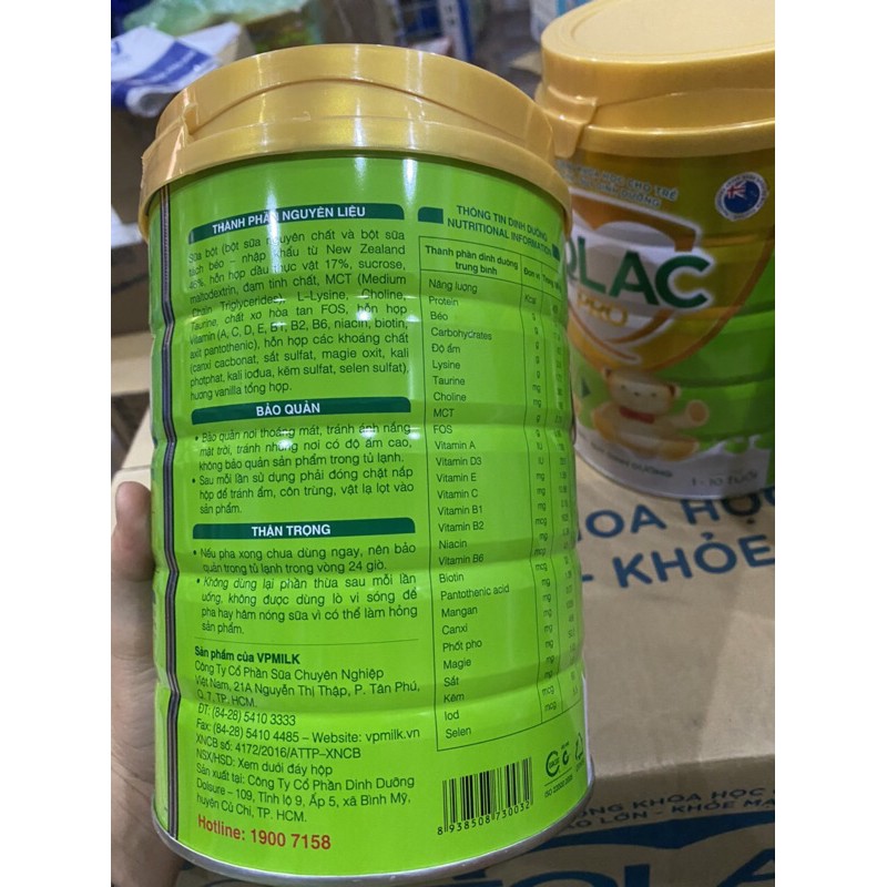 sữa IQLAC PRO 900g ( biếng ăn suy dinh dưỡng)