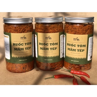 Ruốc tôm mắm tép Hạ Long combo 3h 500gr