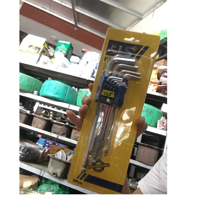 Bộ lục giác 9 cây thép tốt