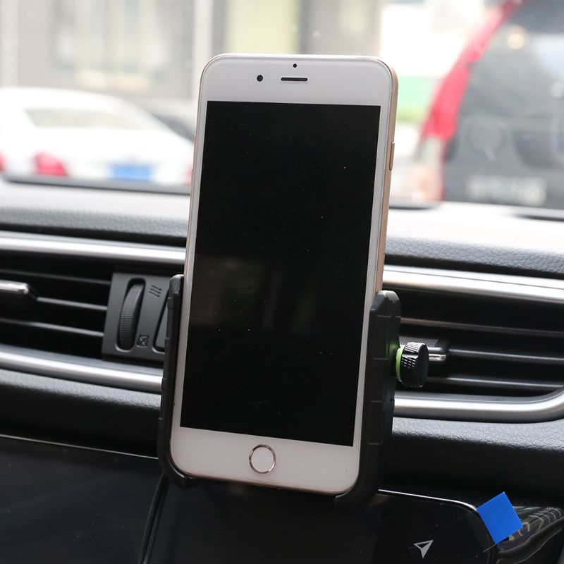 Giá Đỡ Sạc Không Dây QC3.0 12-24V Gắn Lỗ Thông Gió Xe Hơi