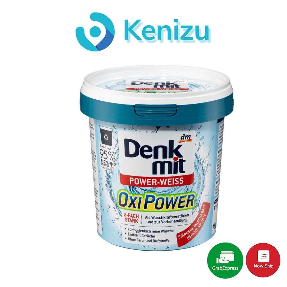 Bột giặt tẩy trắng Denkmit Oxi Power Weiss 750g