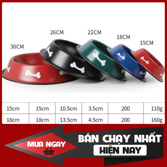 BÁT ĂN INOX CAO CẤP CHO CHÓ MÈO THÚ CƯNG 0