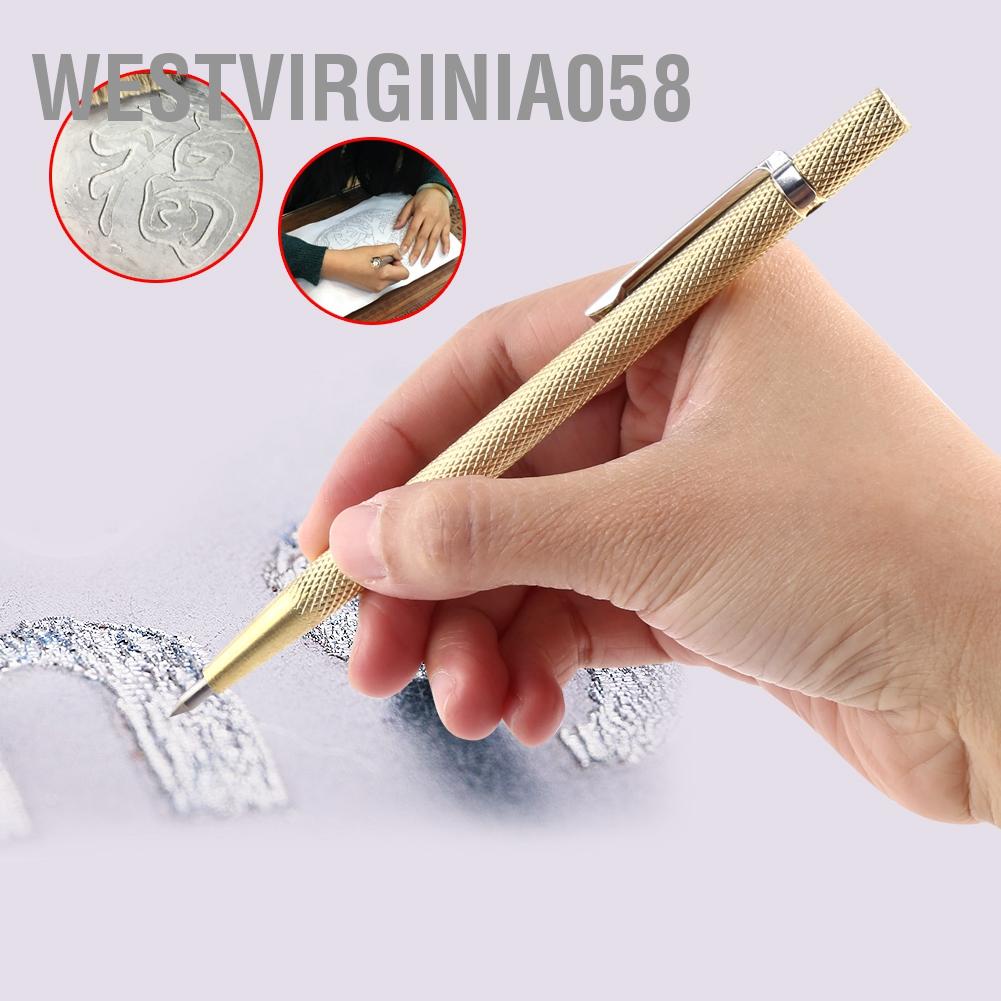 Hàng Hot 1pc Pocket Portable Scriber Engraving Pen Tool Glass Ceramic Engraver Scribe Hàng giao ngayWestvirginia058