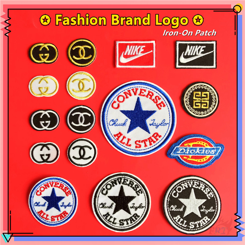 1 Sticker Ủi Thêu Hình Logo Iron-On