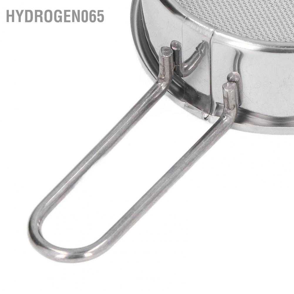 Hydrogen065 Rây bột tròn nhỏ 304 Thép không gỉ tốt 40 lưới Bộ lọc chuyên nghiệp cho tiệm bánh tại nhà Cửa hàng