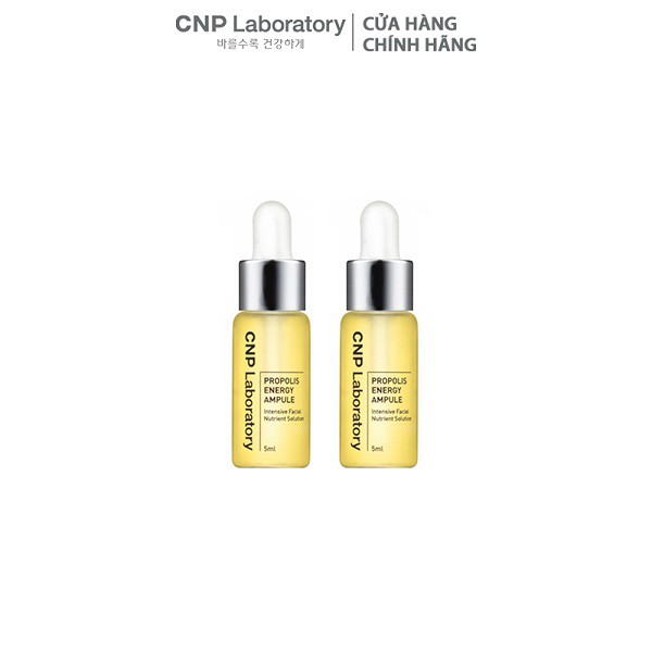 [HB Gift Phiên bản trải nghiệm]Bộ 2 Mẫu thử Tinh chất keo ong tái tạo phục hồi da CNP Laboratory Propolis Energy Ampule