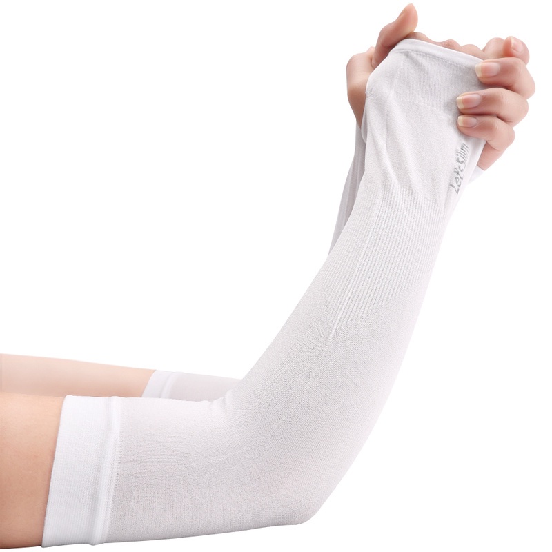 1 Cặp Găng Tay Chống Nắng/Tia UV Bằng Lụa Lạnh Cho Hoạt Động Ngoài Trời