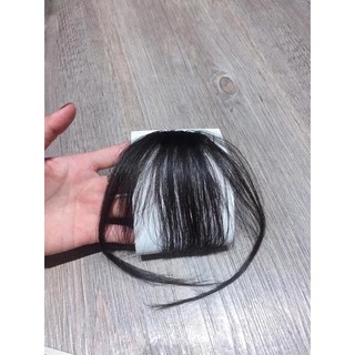 Tóc mái thưa hàn quốc dệt từ tóc thật