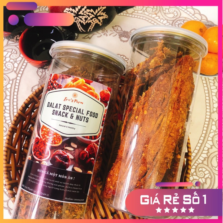 KHÔ BÒ MIẾNG CAO CẤP 300G [BÒ THẬT 100%] | BigBuy360 - bigbuy360.vn