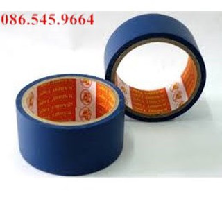 [SẮPHẾT]8 cuộn băng dính simili dán gáy xanh 3cm