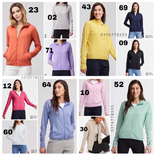 Áo chống nắng làm mát AIRISM Size XS, XXL, XXXL | BigBuy360 - bigbuy360.vn