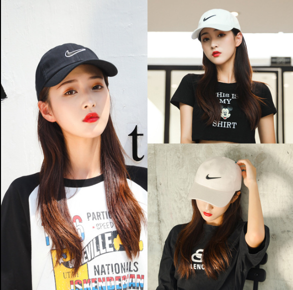 Mũ bóng chày thêu logo Nike thời trang Hàn Quốc chất lượng cao