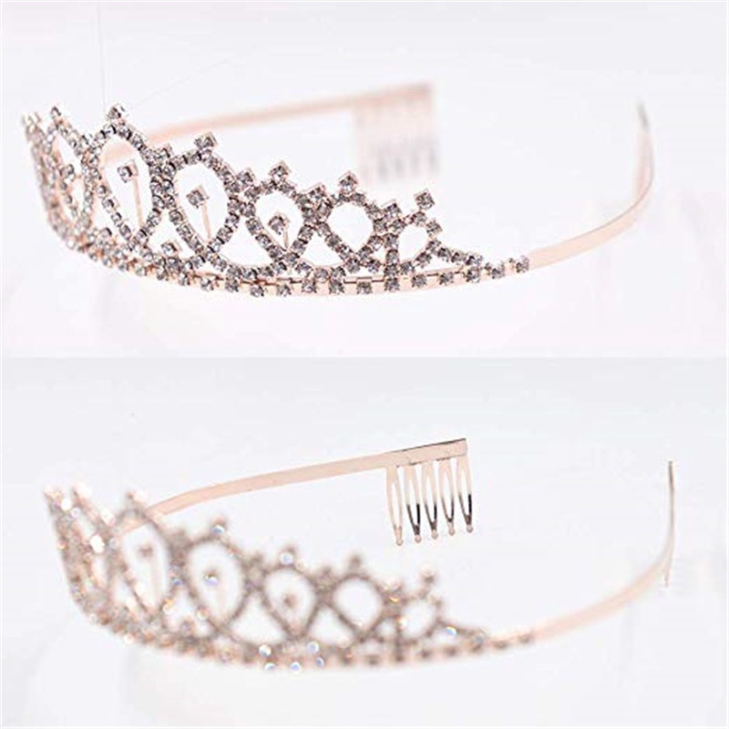 Set 2 Băng Đeo Vai Chúc Mừng Sinh Nhật Chất Liệu Satin Lấp Lánh