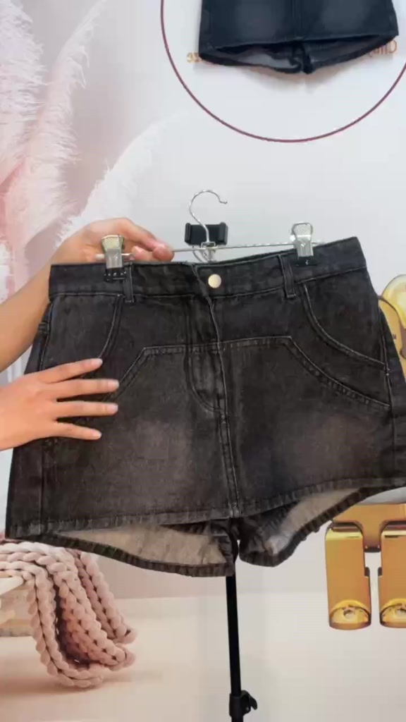 Chân Váy Jean Nữ Bigsize (40-90kg) Kiểu Dáng Đẹp , Quần Đùi Giả Váy Hottrend Form Chữ A Ms2006 | BigBuy360 - bigbuy360.vn