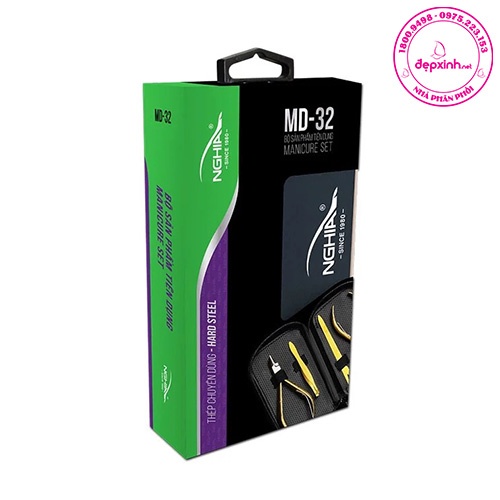 Bộ chăm sóc móng Kềm Nghĩa MD-32