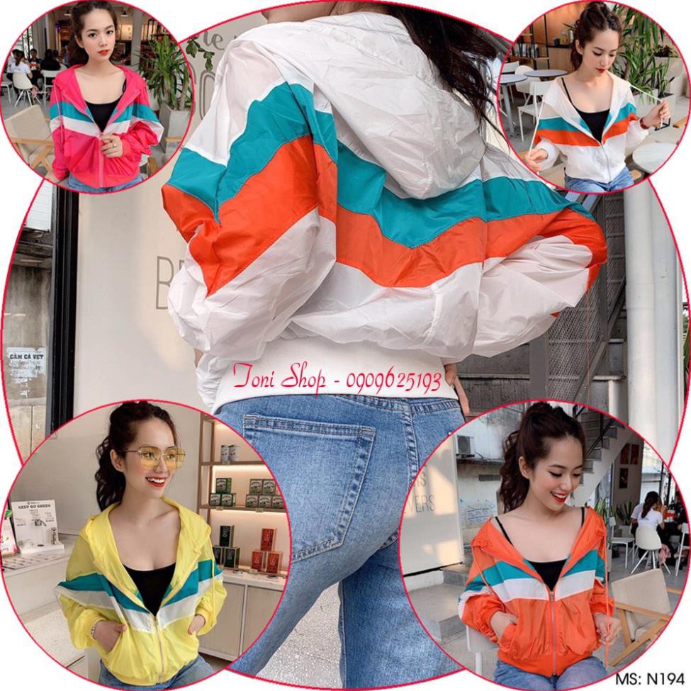 Áo khoác nữ Áo khoát nữ gió dù 2 lớp chống nắng CÁNH DƠI dễ thương xinh xinh-A053