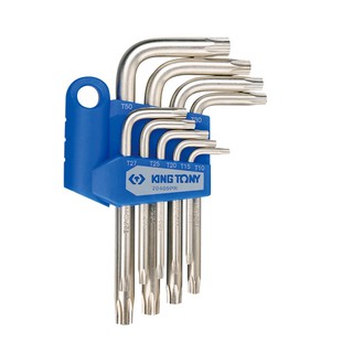 BỘ CHÌA LỤC GIÁC SAO NGẮN 9 CÁI CÓ LỖ KINGTONY 20409PR