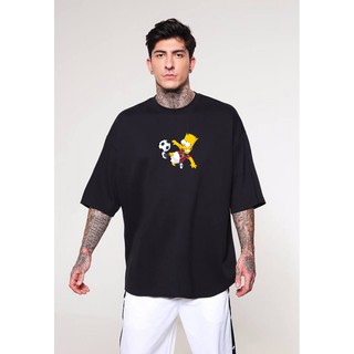 Áo thun overtee Fox_ football simpsom