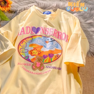 [ Sẵn Taobao] Áo Phông Quảng Châu Cotton 100% Hoạt Hình + Ảnh Thật