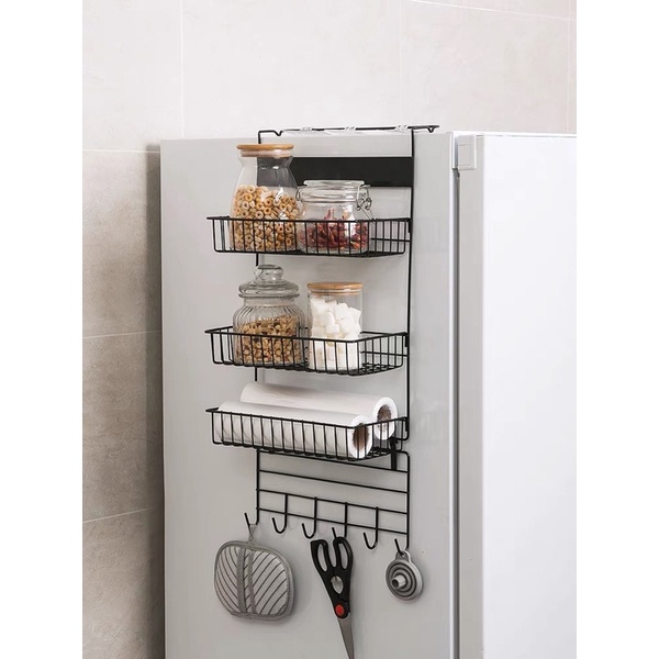 Giá Treo Đồ Gắn Trên Tủ Lạnh