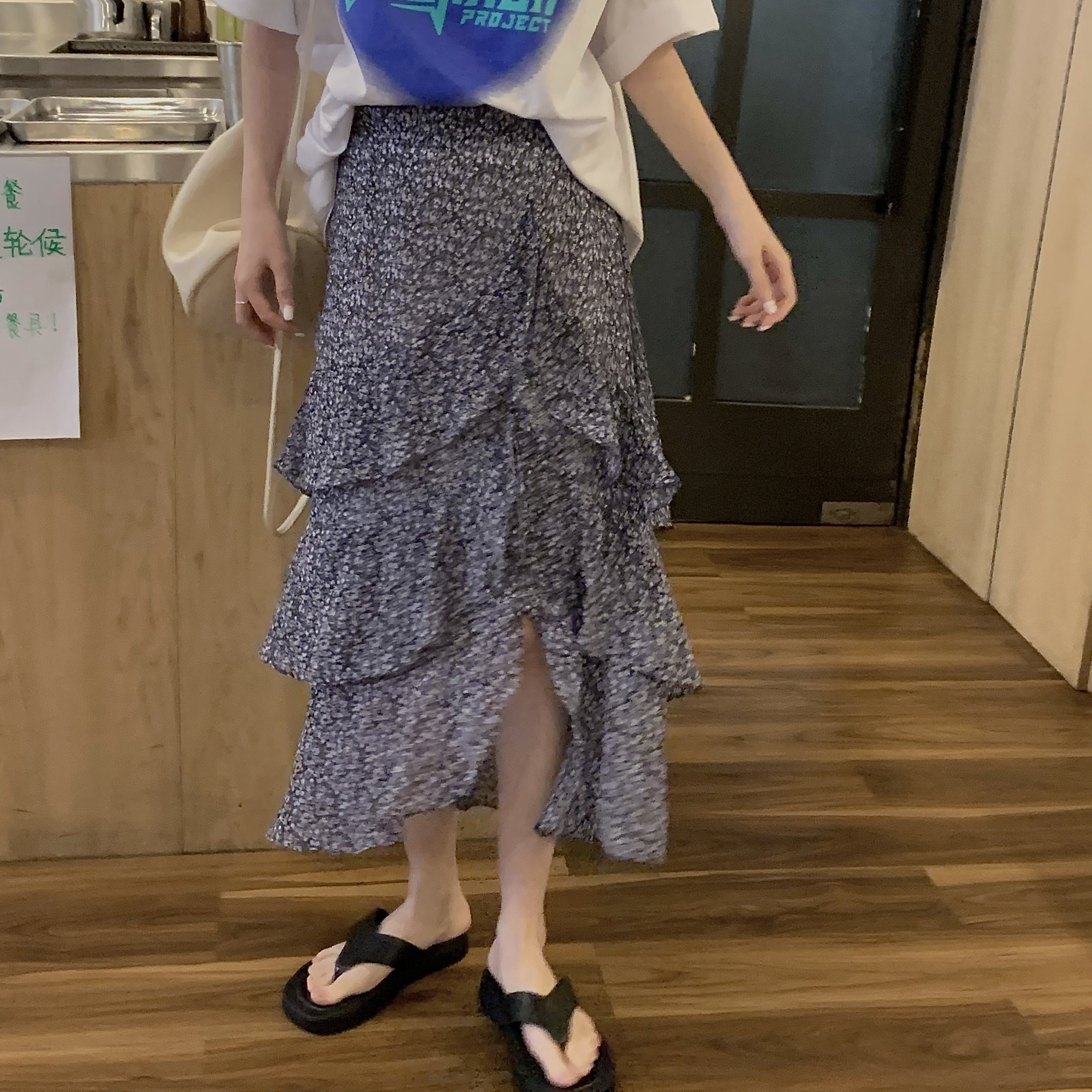 Chân Váy Midi Chữ A Họa Tiết Hoa Nhiều Màu Cho Nữ | BigBuy360 - bigbuy360.vn