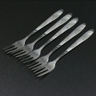 Dĩa ăn inox , dĩa cắm hoa quả