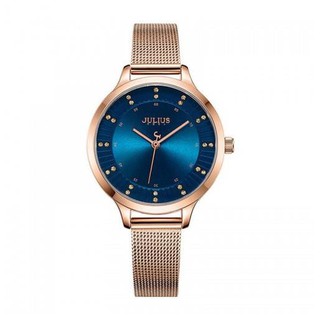 Đồng hồ nữ ja-1058c julius hàn quốc dây thép : cao cấp : chất lượng