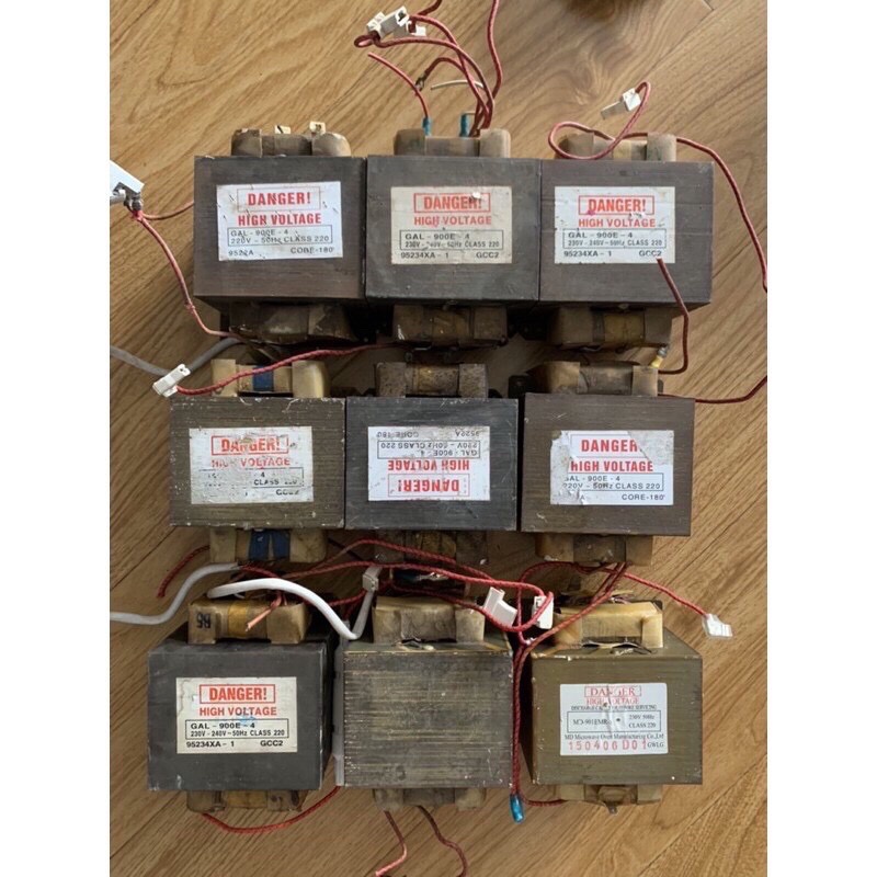 Biến áp lò vi sóng chế máy hàn cell