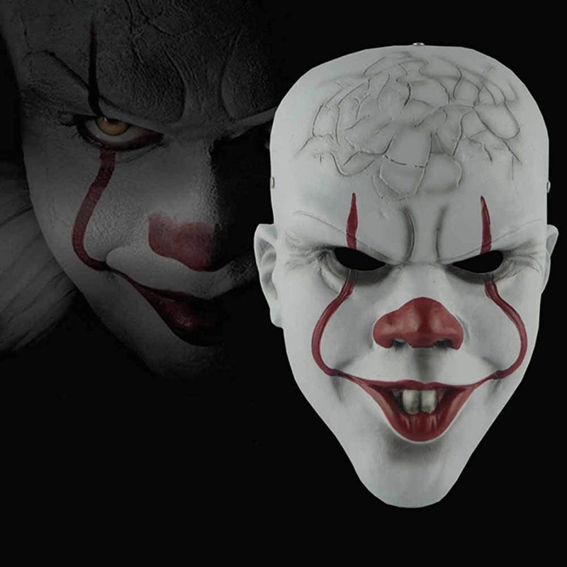 Mặt nạ Đầu Lâu, Bí Đỏ, Chú Hề Đồ Chơi Hoá Trang, Phụ Kiện Hoá Trang Halloween