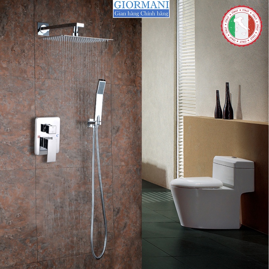 Bộ cây sen tắm nóng lạnh Âm Tường - Hàng Siêu xịn ITALIA GIORMANI