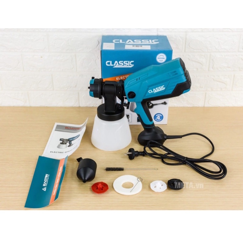 Máy phun sơn đa năng Classic CLA 27-800 phun mọi loại sơn