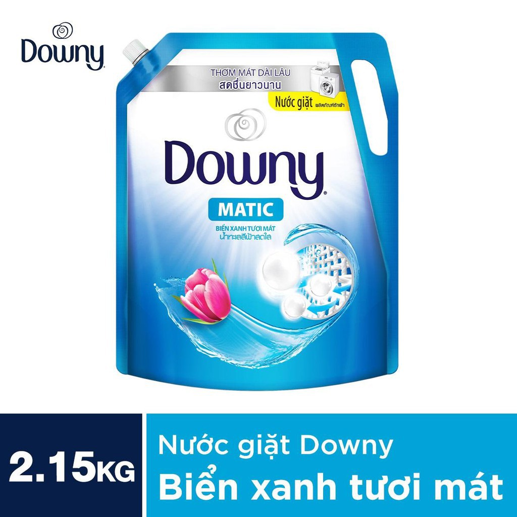 Nước giặt Downy Matic túi 2,15kg (MỚI)