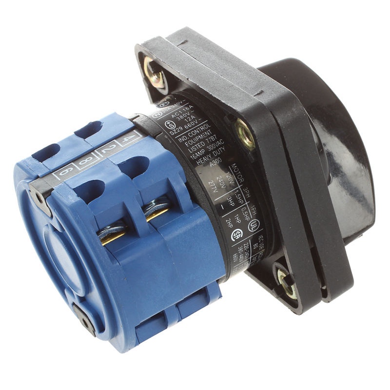660v 20A 6 thiết bị đầu cuối 4 vị trí Công tắc chuyển đổi Cam quay