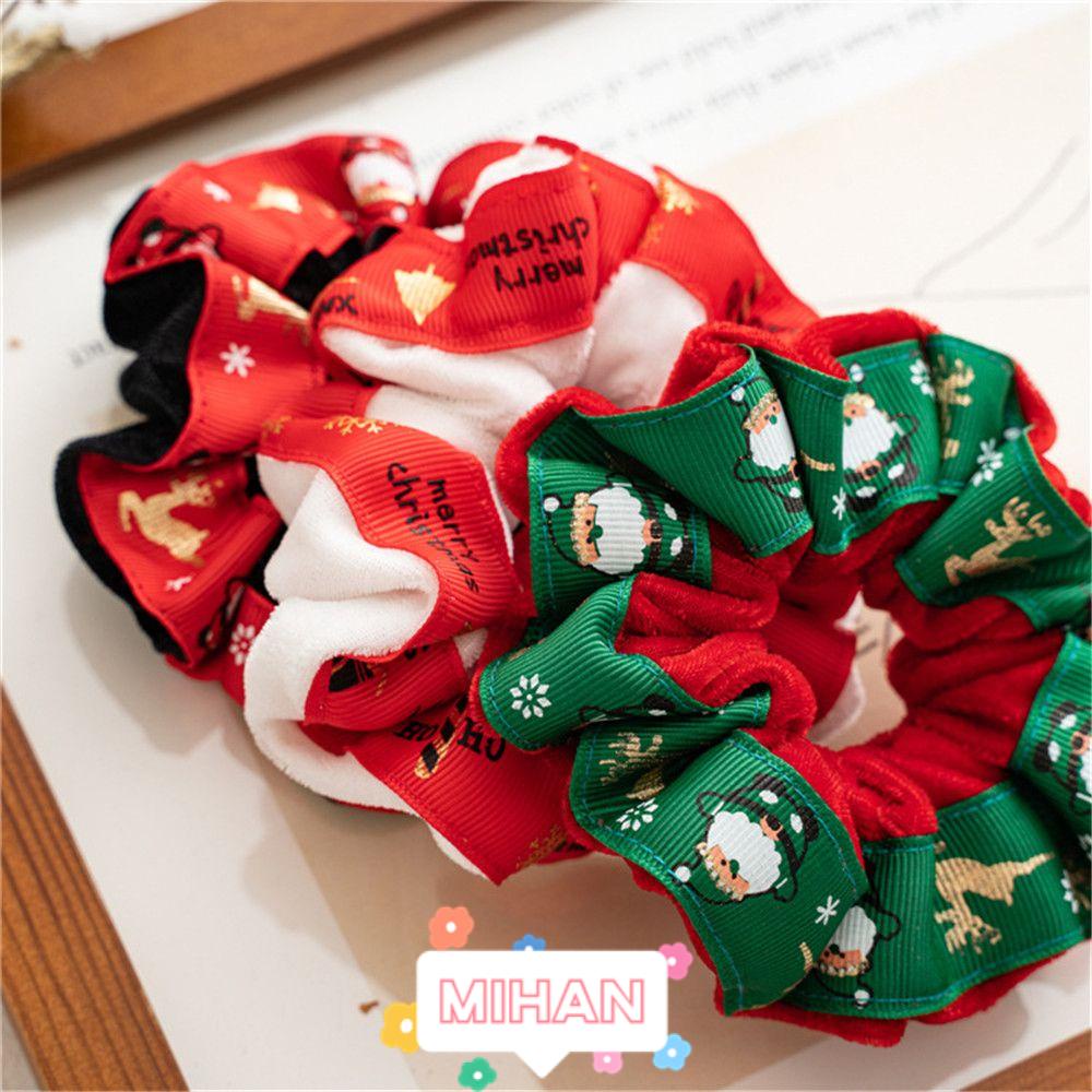 Dây Cột Tóc Phong Cách Giáng Sinh Xinh Xắn MIHAN1