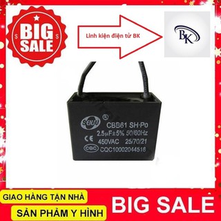 Tụ quạt 400vac 50/60hz các giá trị