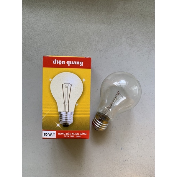 BÓNG ĐÈN SỢI ĐỐT ĐIỆN QUANG 60W