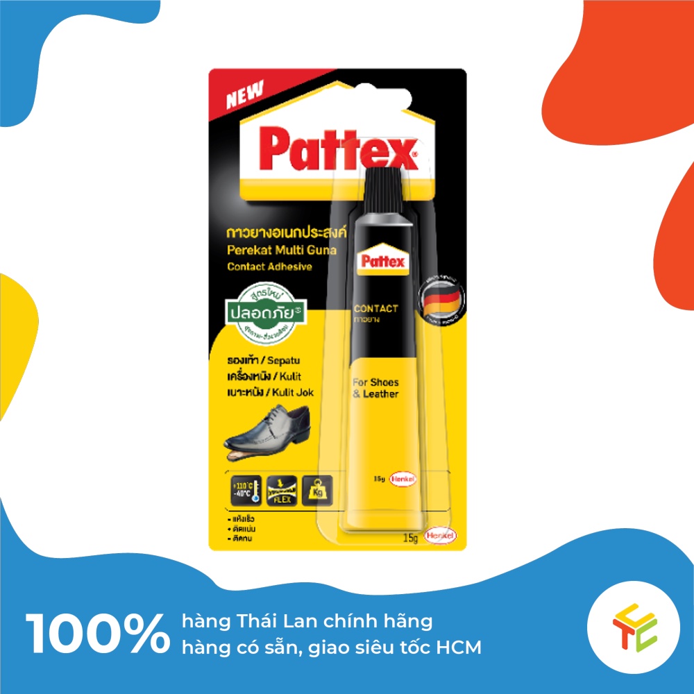 Keo Dán Giày, Đồ Gia Dụng Pattex Thái Lan [15g]