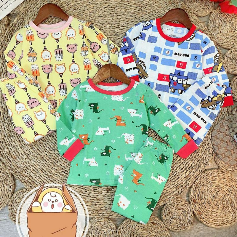 Set 2 bộ borip xuất dư xịn cho bé