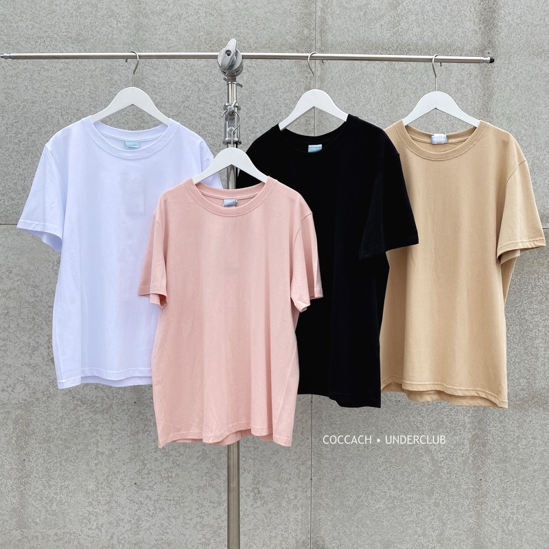 UNISEX - Áo phông trơn basic solid TSS-XX014