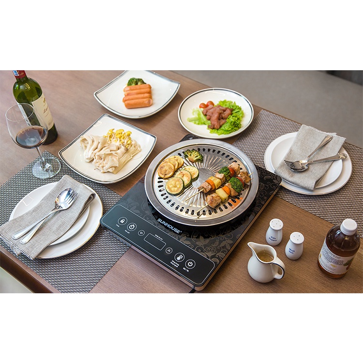 Bếp hồng ngoại SUNHOUSE SHD6020, bếp điện đơn dùng cho mọi loại nồi bảo hành chính hãng