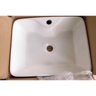 LAVABO VUÔNG ĐỂ BÀN SỨ CAO CẤP